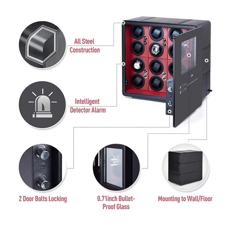 Luxury 12 Automatic Rotors and - Luxury Watch Winder Box recensie en prijs