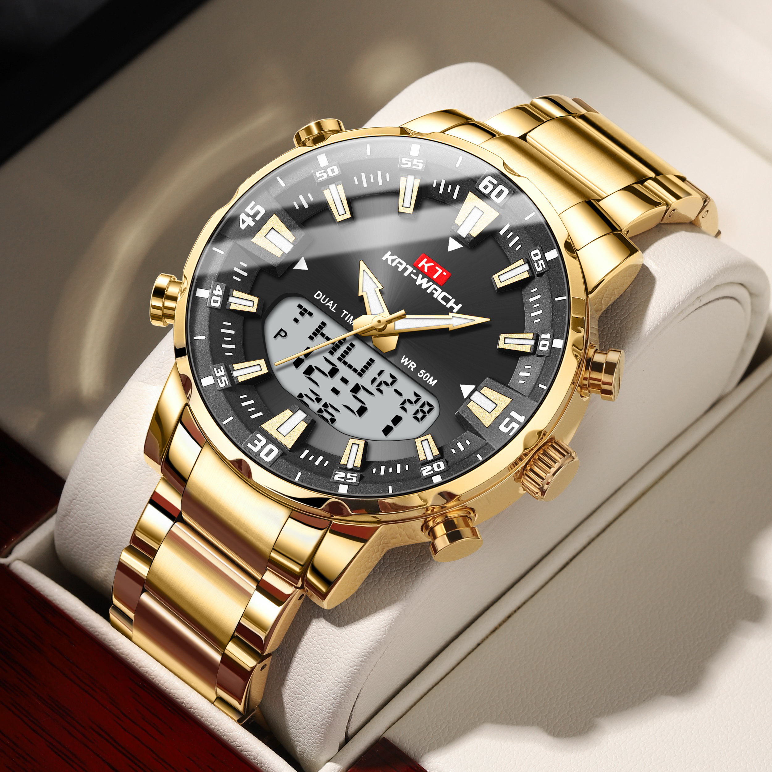 KAT-WACH Luxury Men's Quartz D - Minute Repeater Watch recensie en prijs
