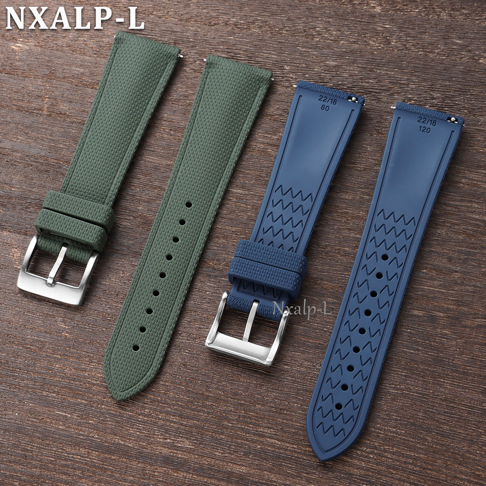 Fluoro Rubber Watch Strap 20mm - Luxury Watch Omega recensie en prijs