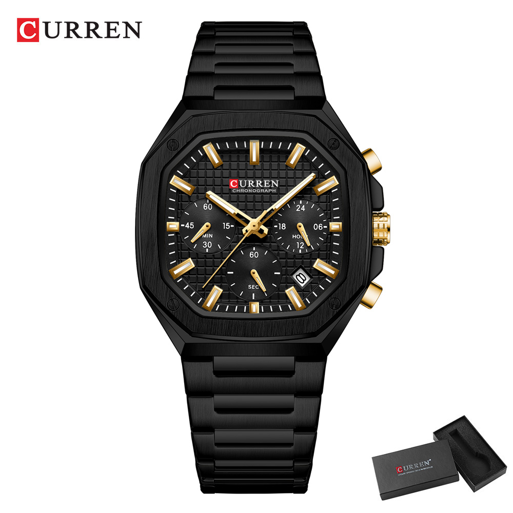 CURREN Luxury Square Chrono Wa - Luxury Watch Design recensie en prijs