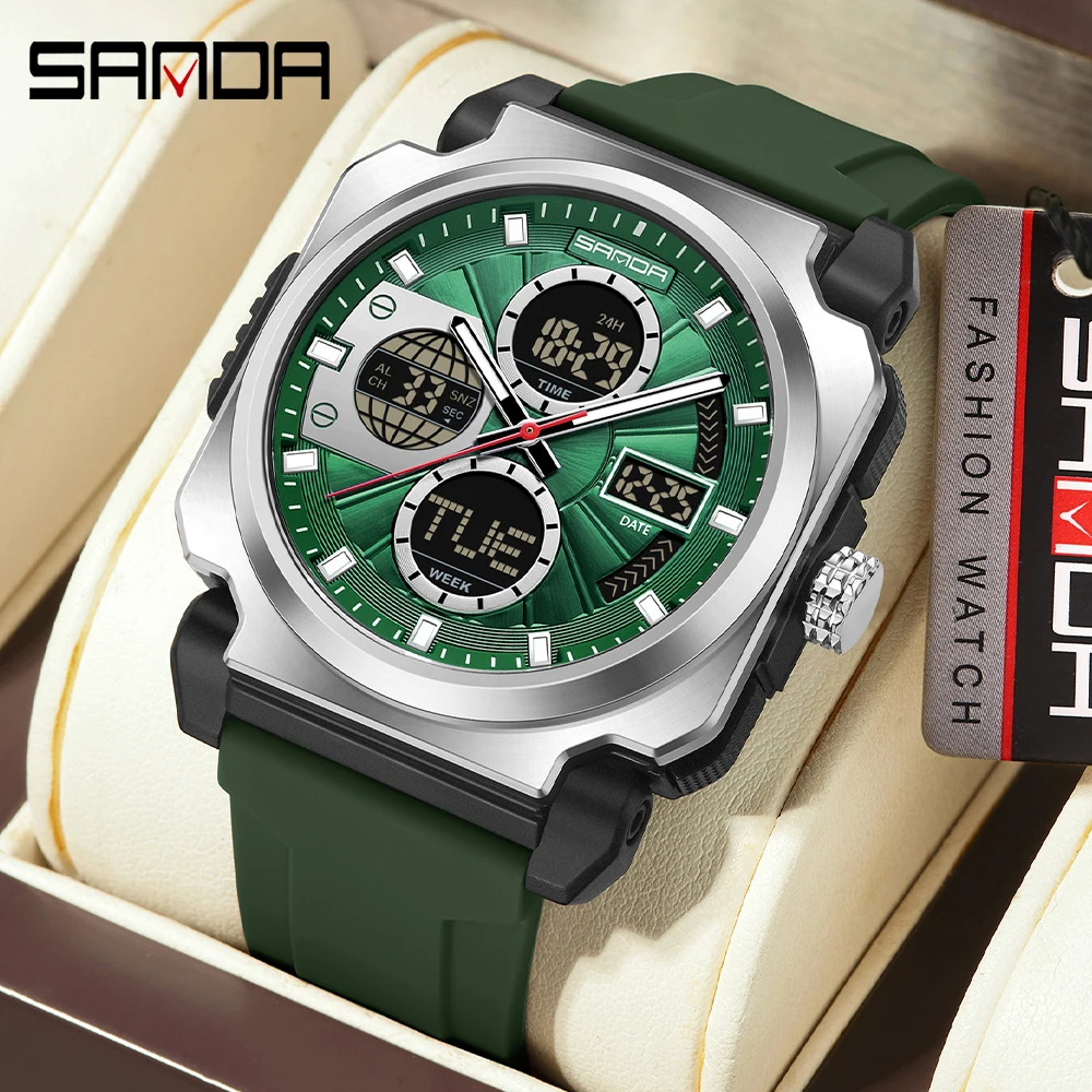 SANDA Men's Electronic Watch O - Luxury Watch Shop recensie en prijs
