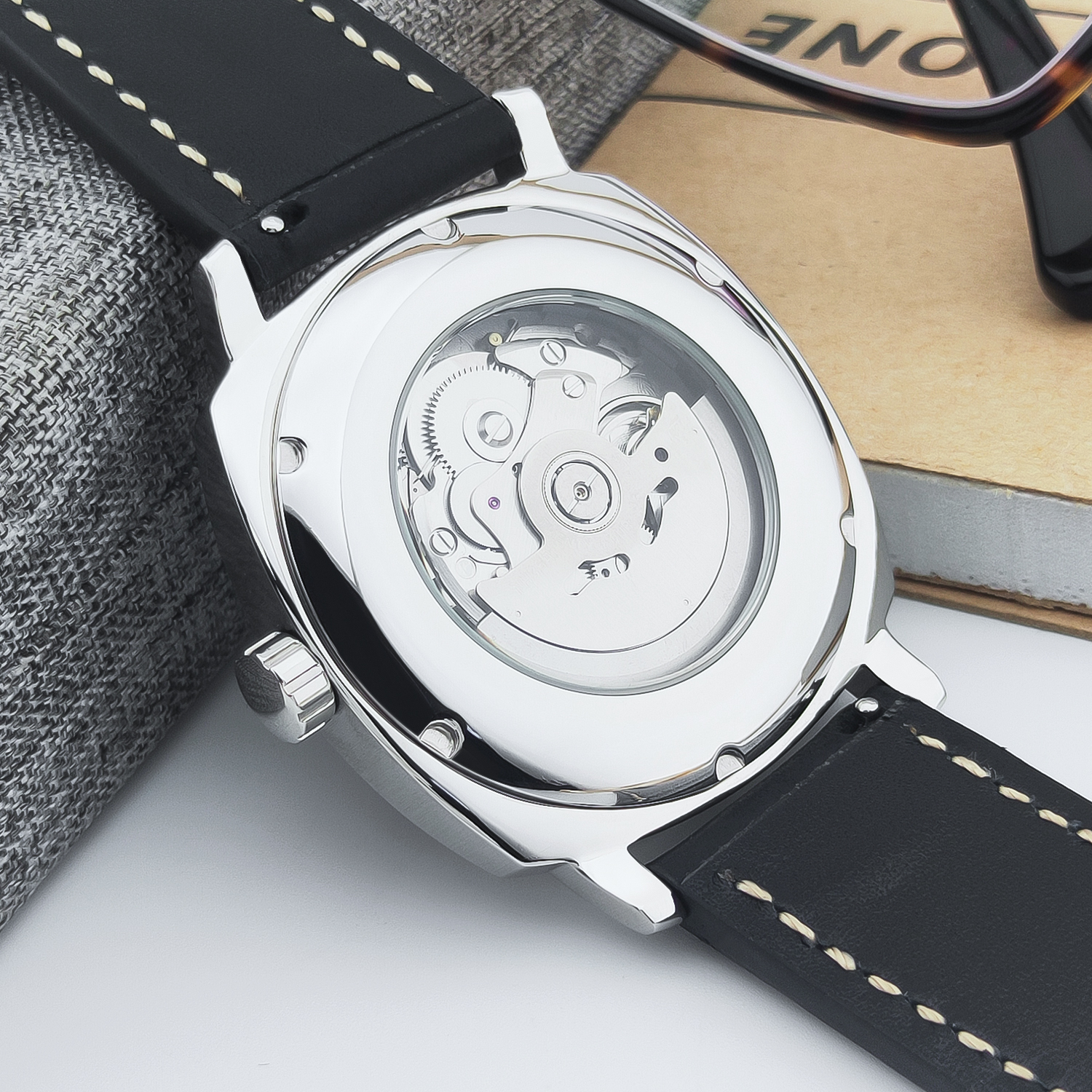 CUSTOM 42MM Stainless Steel Sa - Luxury Watch Life recensie en prijs