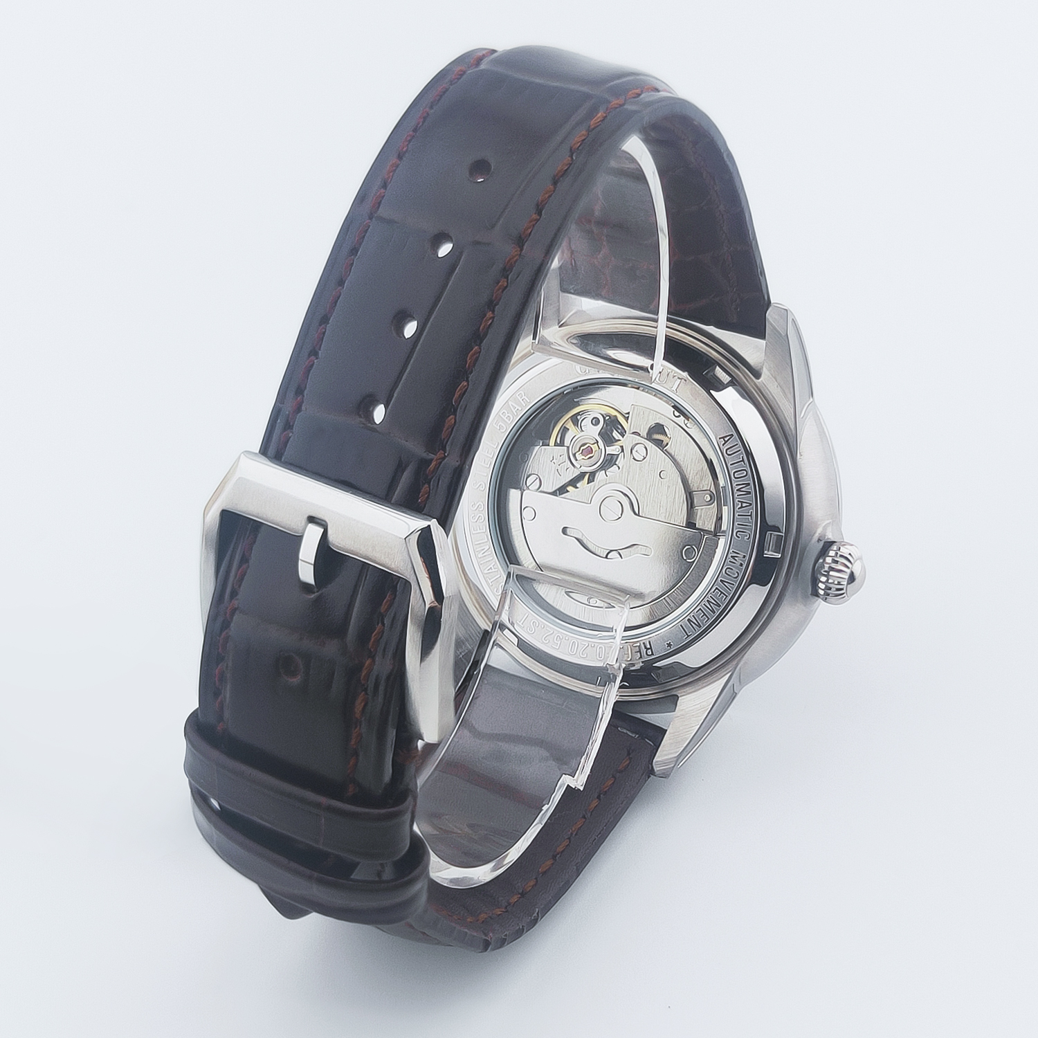 CUSTOM Logo 41mm MIYOTA8215 Au - Luxury Watch Life recensie en prijs