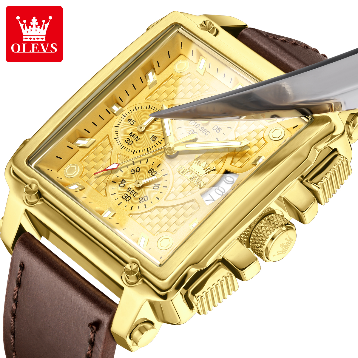 OLEVS brand mens watches water - Luxury Watch Brands recensie en prijs
