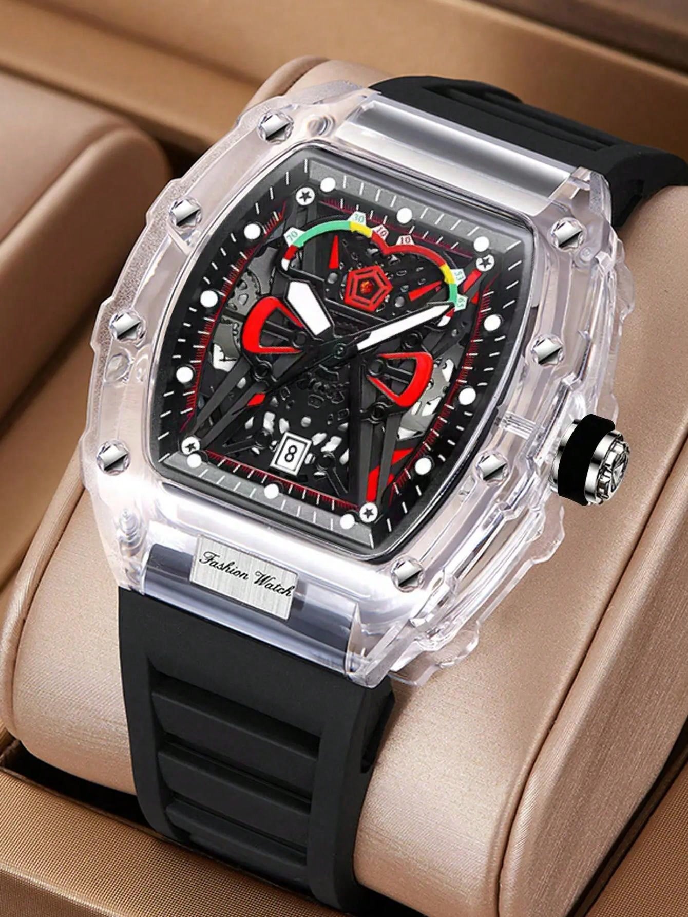 New Men Quartz Watch Transpare - Luxury Watch Hublot recensie en prijs