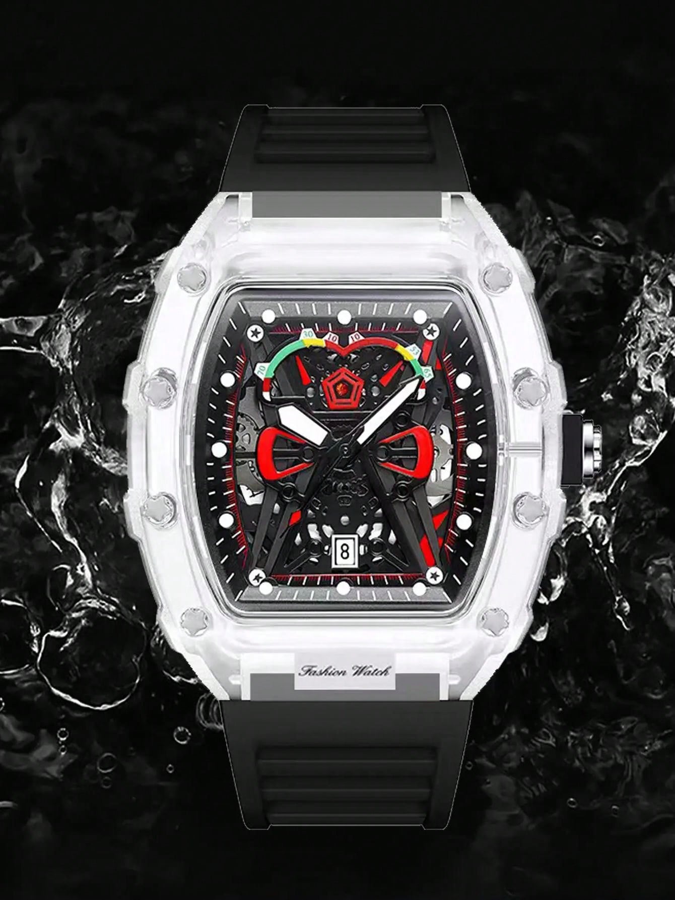 New Men Quartz Watch Transpare - Luxury Watch Hublot recensie en prijs