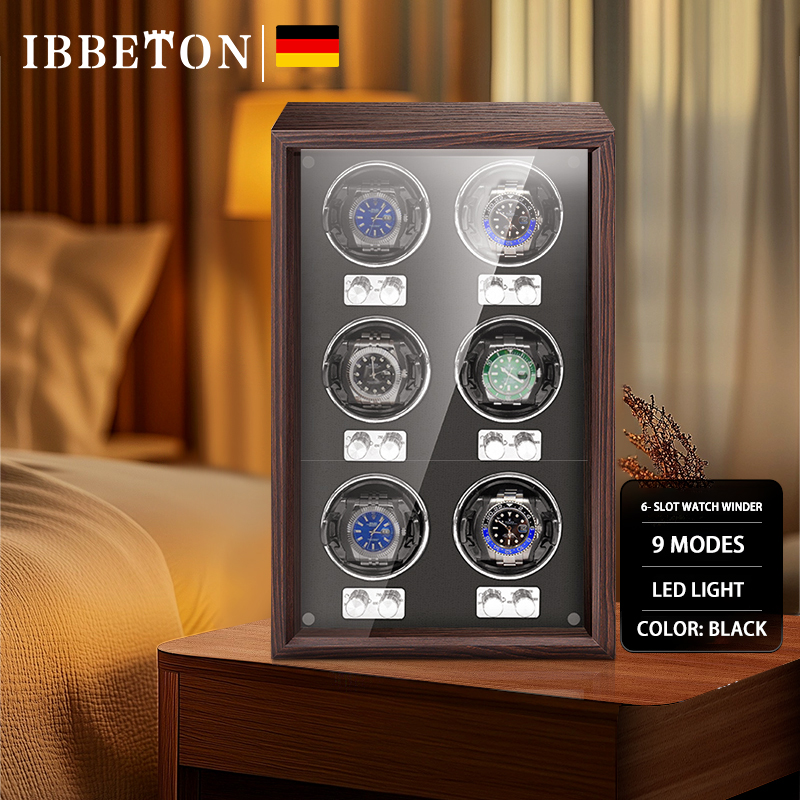 IBBETON Luxury Brand Wood Watc - Luxury Watch Winder Box recensie en prijs