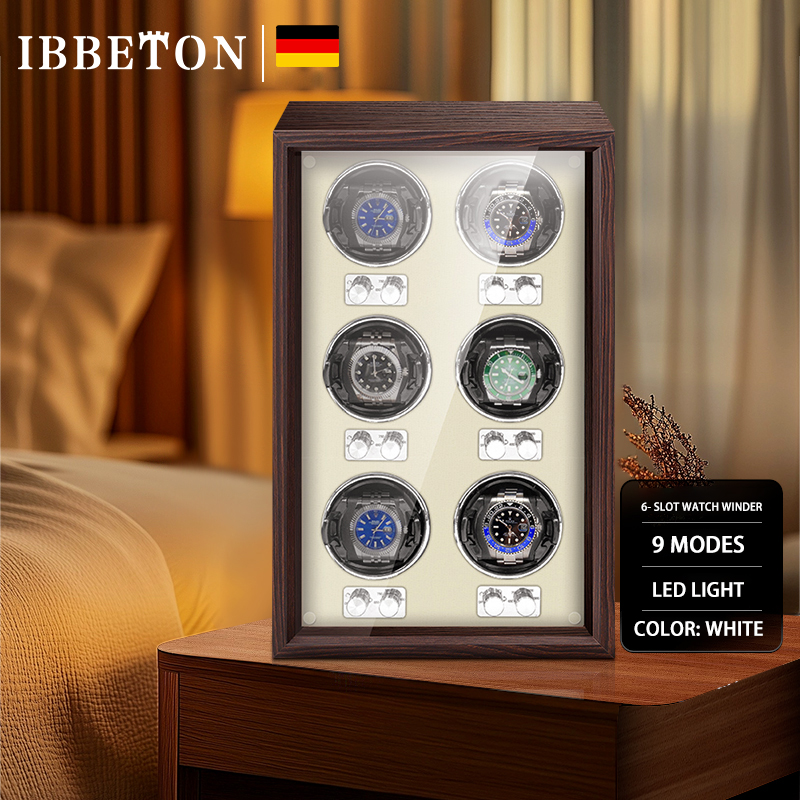IBBETON Luxury Brand Wood Watc - Luxury Watch Winder Box recensie en prijs