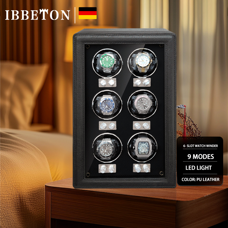 IBBETON Luxury Brand Wood Watc - Luxury Watch Winder Box recensie en prijs