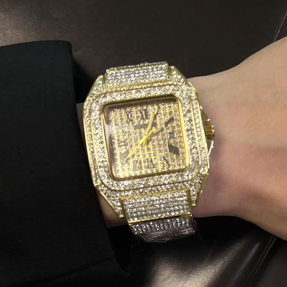Gold or black Watch Ice Out Sq - Luxury Watch Ap recensie en prijs