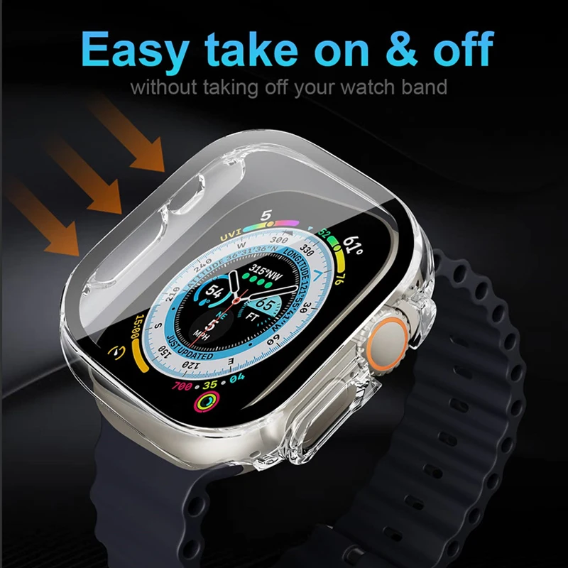 Glass+case For Apple Watch Ult - Luxury Watch Apple recensie en prijs
