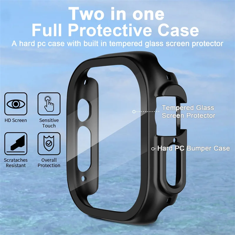 Glass+case For Apple Watch Ult - Luxury Watch Apple recensie en prijs