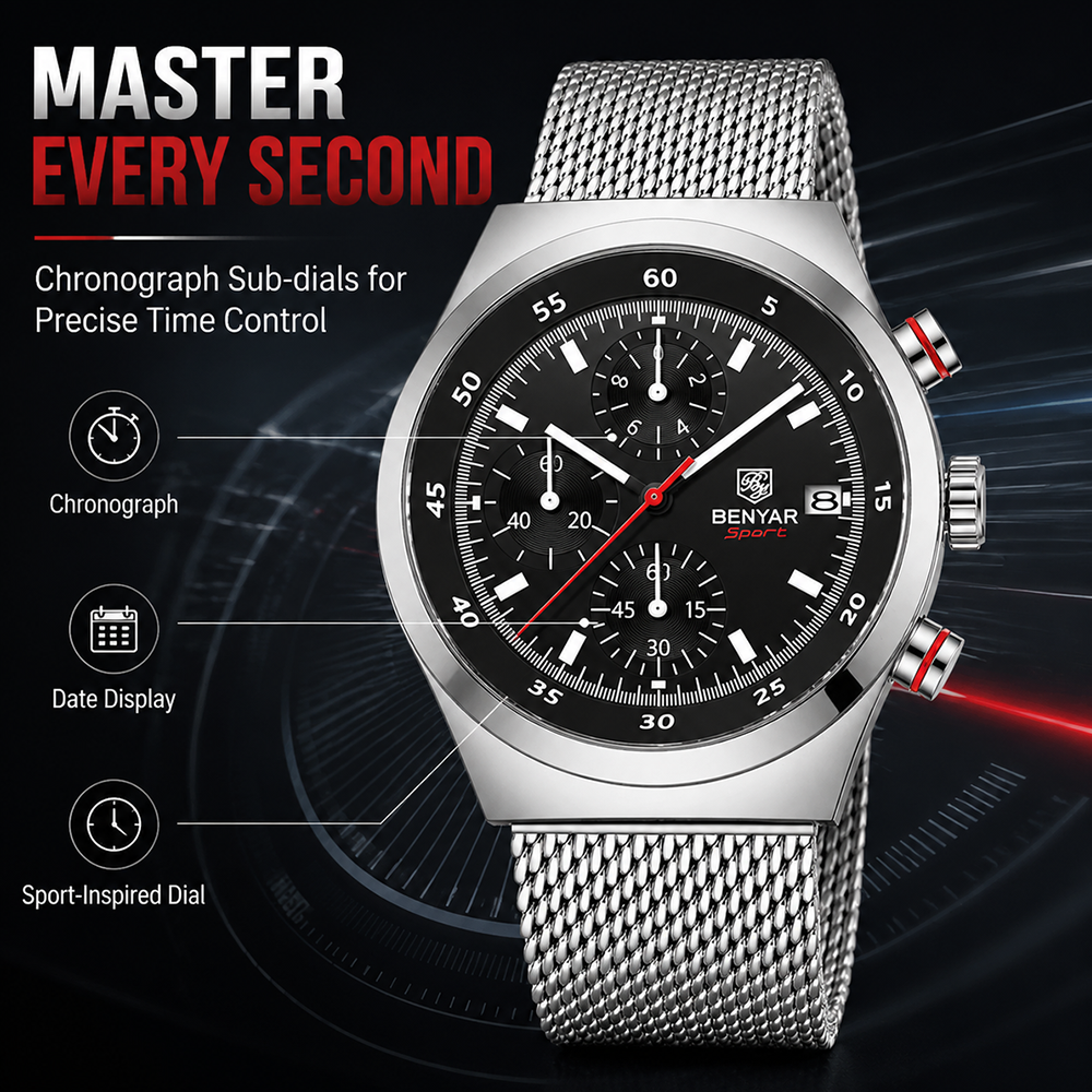 BENYAR Top Luxury Brand Men's  - Luxury Watch Brands recensie en prijs