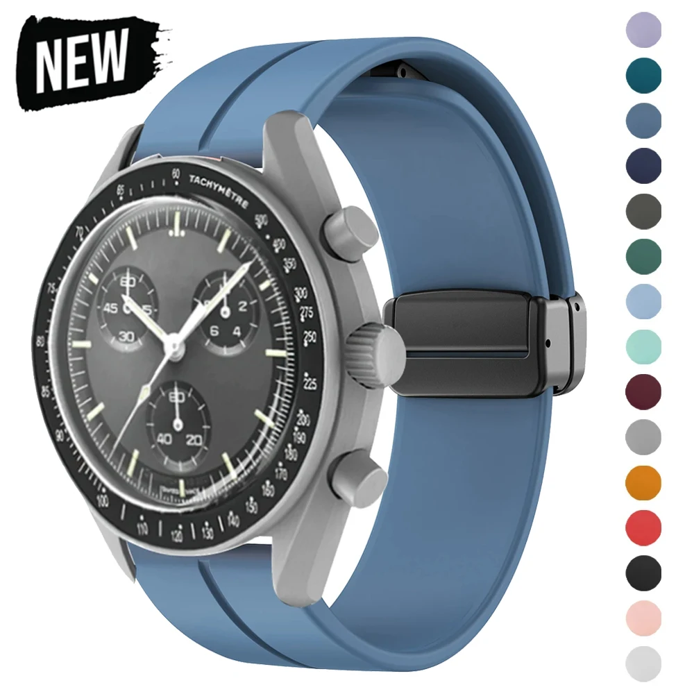Silicone Strap For Omega X Swa - Luxury Watch Omega recensie en prijs