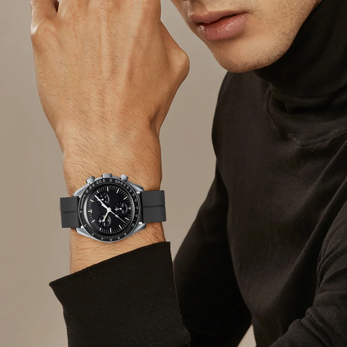 Silicone Strap For Omega X Swa - Luxury Watch Omega recensie en prijs